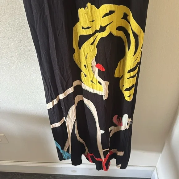 Alice + Olivia X TOM WESSELMANN DELORA OPEN BACK MAXI DRESS, Size 0, $595 - Picture 7 of 12